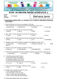 Check spelling or type a new query. Soal Ulangan Akhir Semester 1