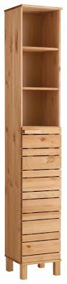 Welltime Hochschrank Jossy Aus Massivholz Ab 139 99 Pflegeleichte Oberflache Massivholz Mit Fussen Masse B T H 30 30 180 Hochschrank Schrank Welltime