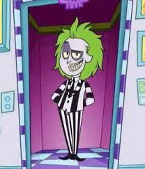 Well the answer is micheal kleaton. Beetlejuice Teen Titans Go Wiki Fandom