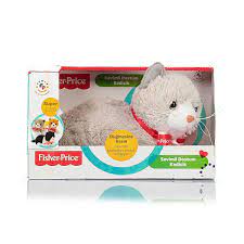 fisher price pelus yatan kedi sesli 24 cm siyah toyzz shop