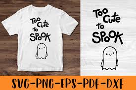 Halloween Quote Too Cute To Spook Graphic By Greenwolf Art Creative Fabrica