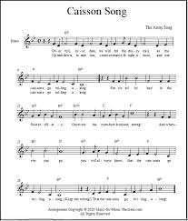 Print and download 'jingle bells boogie' by composer andrew fling. Army Theme Song The Caissons Go Rolling Along Free Sheetmusic In 7 Keys