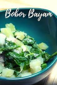 Bobor Bayam Makanan Bayam Labu