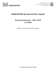 MARCHIVUM Druckschriften digital