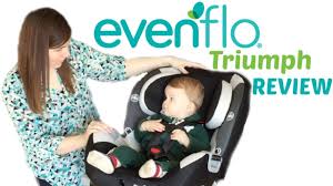 Evenflo gold sensorsafe verge3 smart travel system with securemax smart infant car seat. How To Install The Evenflo Triumph Car Seat Rear Facing Youtube