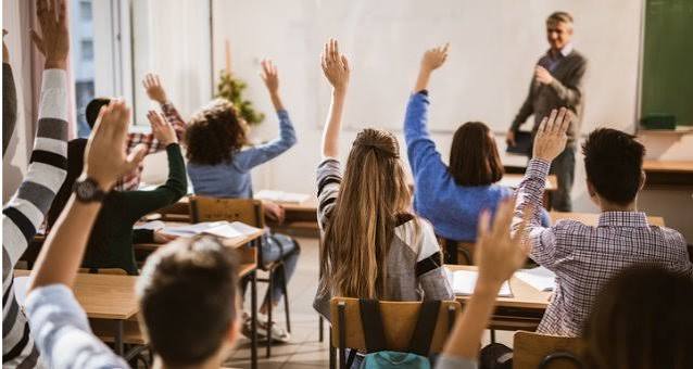 Students in classroom