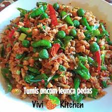 Resep Tumis Oncom Leunca Teri Pedas Enak Oleh Vivi Febriany Cookpad