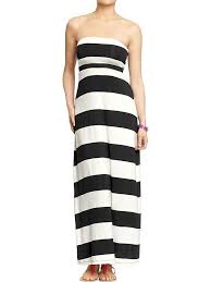 Black White Striped Women S Convertible Maxi Tube Dress Clothing For Tall Women Tube Dress Striped Maxi Dresses