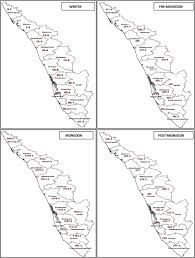 The population of the districts in the state of kerala by census years. Map Showing The Average Rainfall For The Districts Of Kerala From 1901 Download Scientific Diagram