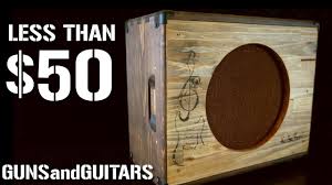 Cabinet design speaker cabinet how to plan diy guitar amp speaker cabinet plans guitar box design guitar cabinet. Build Your Dream Guitar Cabinet For Less Than 50 Youtube