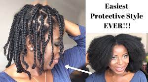A new phrase called hair type was derived. No Extensions Midi Braids On My Thick 4c Hair Kenny Olapade Youtube