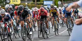 Brent van moer claimed the race lead at the criterium du dauphine when getting the better of a breakaway group to take the first stage. Zj3uhxpcmshiim