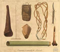 Desenho De Ornamentos E Utensilios De Indios Botocudos In Maximilian Alexander Philipp Prinz Von Wied Neuwied Voyag Amerindios Nativos Americanos Indigenas