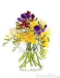 Nice Colours Freesia Flowers Beautiful Flower Arrangements Flower Arrangements Simple