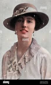 Viscountess Charlemont, formerly Evelyn Hull (or Hall), whose husband,  James Caulfield, *th Viscount Charlemont was declared unfit for military  service during World War One, he volunteered for work at Woolwich arsenal,  and