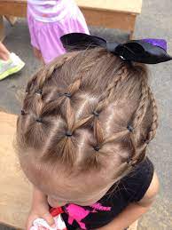 Little Girl Hairstyle Cute Hair For Dance Recital Girls Hairdos Little Girl Hairstyles Hair Styles