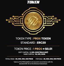 Propersix Token Crypto Coin Token Blockchain Technology