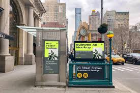 Sale 50 Off 22 Mockups Nyc Subway Nyc Subway Billboard Mockup Subway