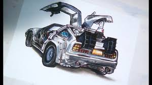 Download files and build them with your 3d printer, laser cutter, or cnc. Delorean Dessin Retour Vers Le Futur Youtube