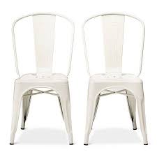 Carlisle High Back Metal Dining Chair Set Of 2 Target Metal Dining Chairs White Metal Chairs High Back Dining Chairs