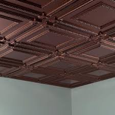 From plain to beautiful in hours elizabethan shield 2 ft. Fasade 24 In X 24 In Coffer Oil Rubbed Bronze Patterned 15 16 In Drop Ceiling Tiles Lowes Com Ceiling Tiles Drop Ceiling Tiles Bronze Tin Ceiling Tiles