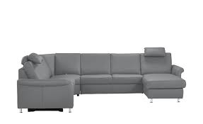 Meinsofa Leder Wohnlandschaft Grau Leder Joris Sofa Couch Couch Sofa