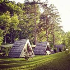 Sandy Pines Campground Kennebunkport Me Glamping A Frame House Tiny House Cabin