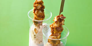 Brochettes De Poulet Sauce Cacahuete Recettes Rezept