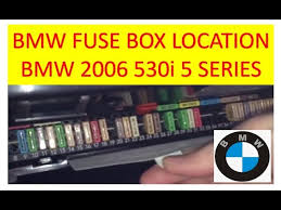 Where is the fuse layout for a 2004 530i bmw i know where fuses are, but they are not marked friday, october 19th, 2012 at 8:50 am. Fuse Location In A Bmw 2006 530i 5 Series Cigarette Lighter Stopped Working Youtube