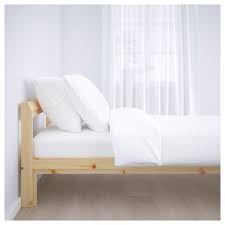 Neiden Bed Frame Pine Birch Luroy Shop Here Ikea Bed Frame Pine Bed Frame Ikea