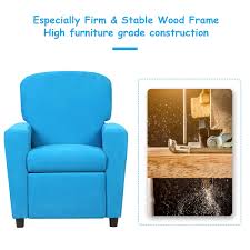 It's made from microsuede which is super soft and if you're looking for small recliners for kids, consider this one from windaze. Pink Small Sofa Chair Costzon Kids Recliner Sofa Children Contemporary Suede Armchair Room Furniture For Toddler Boys Girls Home Kitchen Chairs Seats Rayvoltbike Com