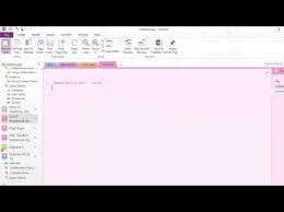 Here you can set page color, add ruler lines to your pages, hide the page title, and choose the paper size. Onenote 2013 Basics Format Background Color Of Page 1 36m Youtube