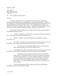 Meaning of dated in english. Biodelivery Sciences International Inc Ex 10 30 First Amendment To Offer Letter Dated October 21 2020 Between The Company And James Vollins March 11 2021