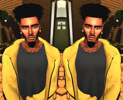 The sims 4 cc shopping | build/buy objects. Ebonix Ebonix Follower Gifts Male Hair Goatee Hey