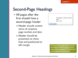 Business Documents With Word Ppt Video Online Download