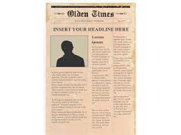 Sample food and health newspaper template. Editable Newspaper Template Portrait Inside Page Newspaper Template Newspaper Template Word Newspaper Article Template