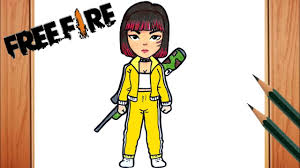 Free fire é um programa desenvolvido por garena international i private limited. Como Dibujar Skin Kelly De Free Fire Youtube