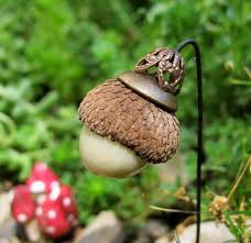 Ooak Fairy Garden Pathway Lights Glow In The Dark Fairy Garden My Fairy Garden Fairy Tree