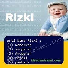 See more of nama anak lelaki & perempuan islam on facebook. Ini Arti Nama Rizki Dalam Islam Idenamaislami Com