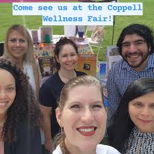 Come see us as the Coppell Wellness Fair TODAY from 9 to 11. Awesome  Giveaways! #Giveaways #coppellhealth #coppellwellness #wellnessfair  @coppellchamber @coppell_isd #coppellfamily