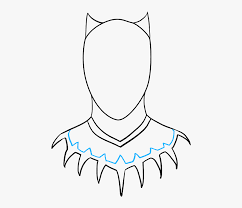 How to draw black panther realistic. How To Draw Black Panther Black Panther Drawing Easy Hd Png Download Kindpng