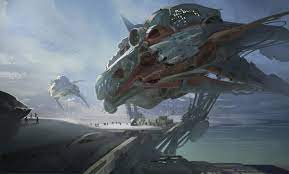 Spaceships Digital Art Science Fiction Artwork Port Wallpaper Science Fiction Artwork Concept Art World Concept Art