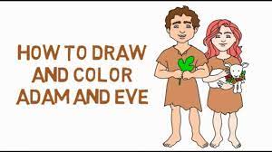 Wir durchsuchen das internet und finden das passendste angebot für dich How To Draw And Paint Adam Eve Adam And Eve Youtube
