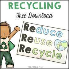 Recycling coloring pages for preschool. Reduce Reuse Recycle Coloring Pages Worksheets Teaching Resources Tpt