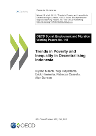 Cara membuat perangkap tikus massal. Pdf Trends In Poverty And Inequality In Decentralising Indonesia