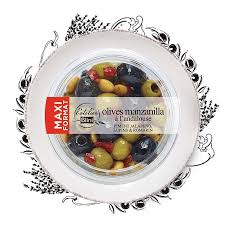 Le Saviez Vous Nos Olives Manzanilla A L Andalouse Sont Relevees Avec Du Piment D Espelette Des Lupins Mais Aussi Du Rom Piment Espelette Aperitif Antipasti