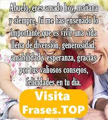 Jul 26, 2021 · los abuelos tienen un día conmemorativo en casi todos los países del mundo, y aunque pocos coinciden en la misma fecha todos celebran la parte fundamental que ocupan estos miembros en todas las familias. Feliz Dia Abuelo Frases Para El Dia Del Abuelo