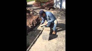 (photo courtesy of angie's list member john e. How To Make A Driveway Border With Pavers Youtube