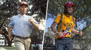 But how far did forrest gump run? Real Life Forrest Gump Re Creates Film S Epic Run Across Us