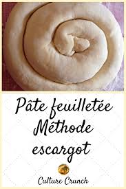 Pate Feuilletee Methode Escargot La Recette Facile Recette Facile Recette Tarte Sans Pate